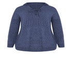 Rory Laceup Sweater image number 4