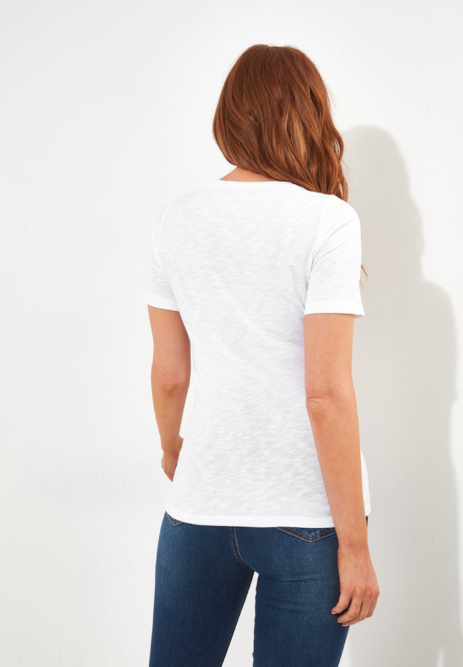 Stretch Cotton Graphic Tee image number 3