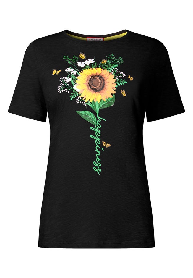 Stretch Cotton Graphic Tee image number 1