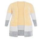 Elise Color Block Knitted Cardigan image number 3