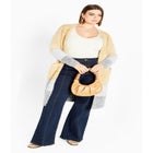 Elise Color Block Knitted Cardigan image number 0
