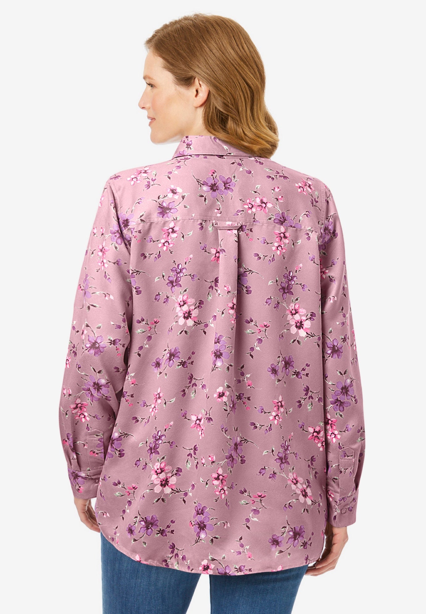 Soft Faux Suede Shirt image number 1
