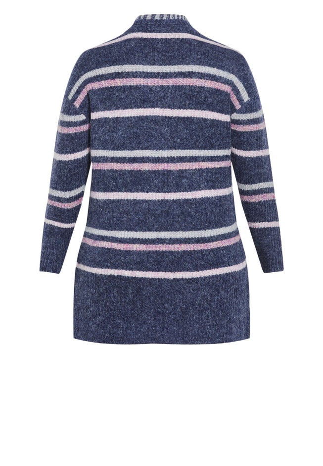 Skye Stripe Cardigan image number 4