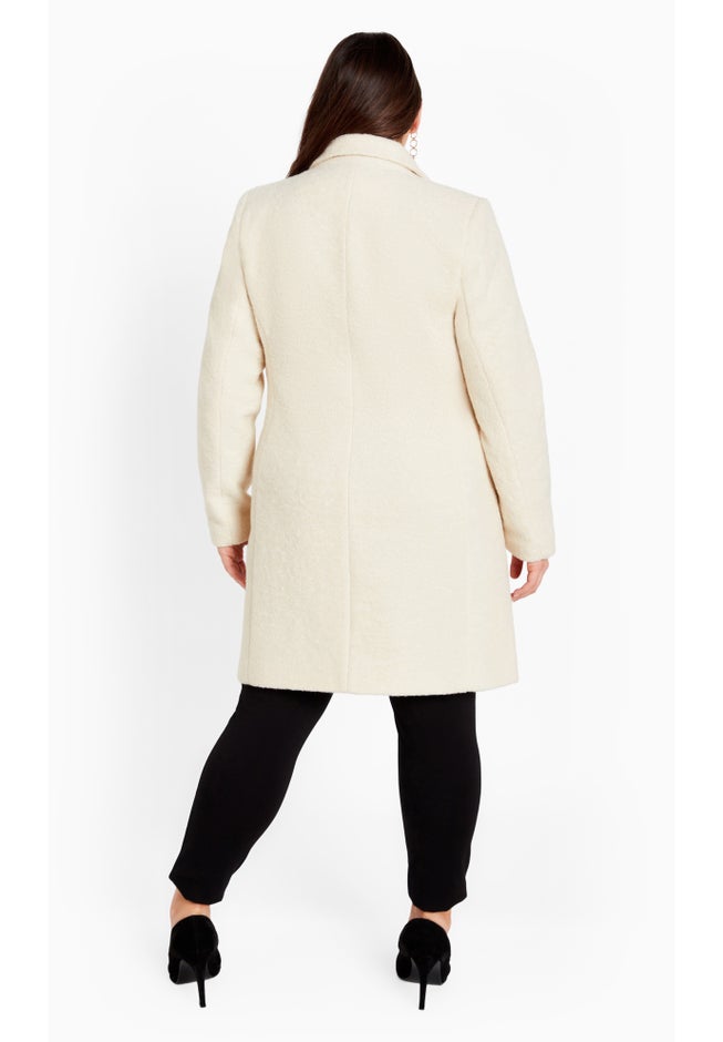 Estelle Double Button Collared Coat image number 1