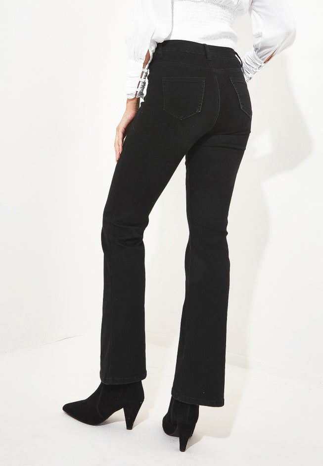 Stretch Denim Bootcut Jean image number 1