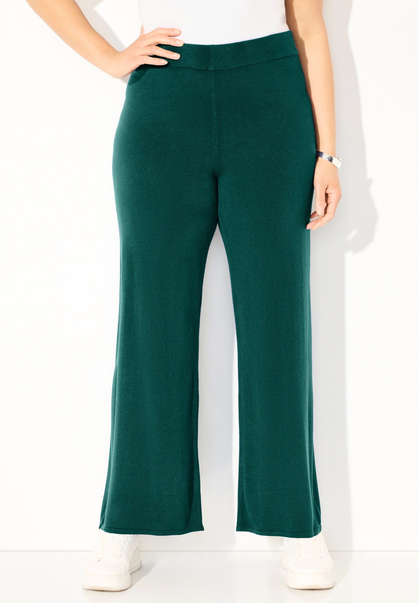 Cashmiracle&trade; Wide Leg Pant image number 2