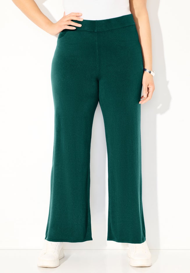 Cashmiracle&trade; Wide Leg Pant image number 2