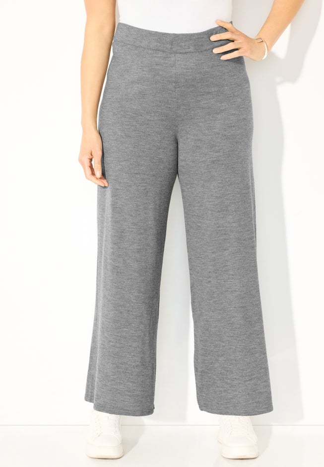 Cashmiracle&trade; Wide Leg Pant image number 3