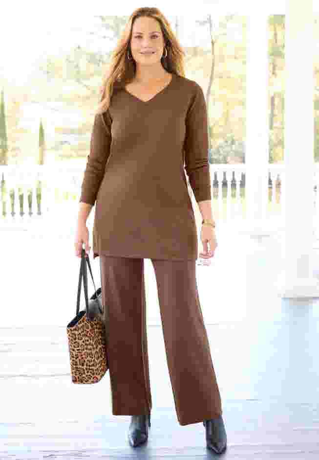 Cashmiracle™ Wide Leg Pant image number 3