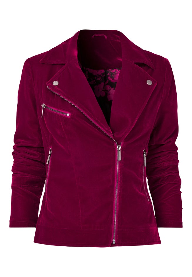 Velor Moto Jacket image number 2