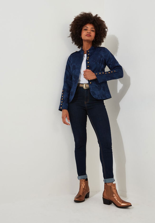 Refined Military Jacket image number null