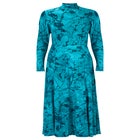 Mockneck Burnout Midi Dress image number 5