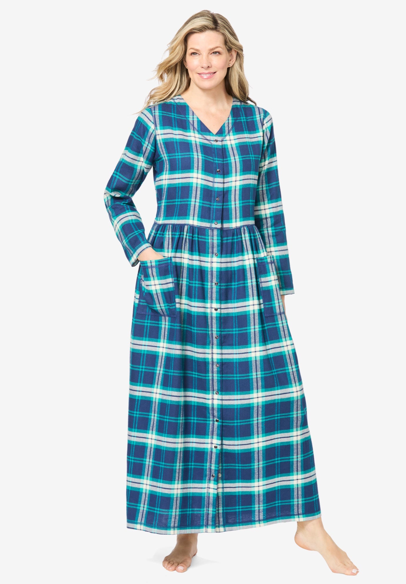 Flannel Plaid Lounger  image number 0