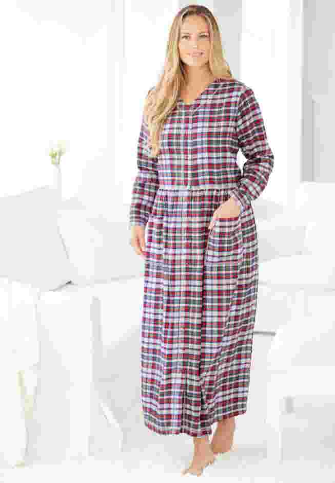 Flannel Plaid Lounger  image number 0