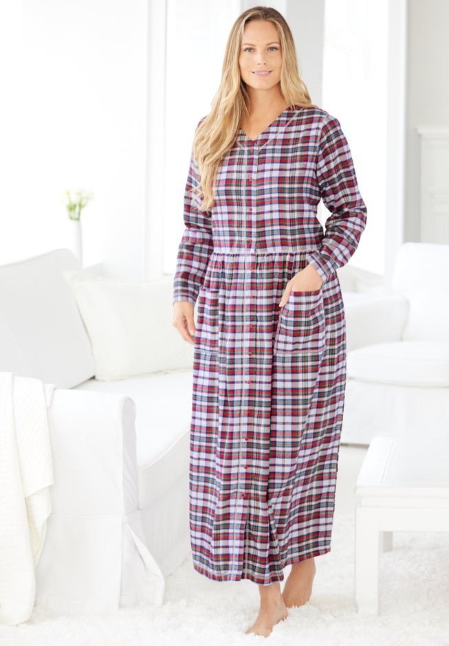 Flannel Plaid Lounger  image number 0