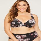 Uplifting Plunge Bra in Floral Print image number null