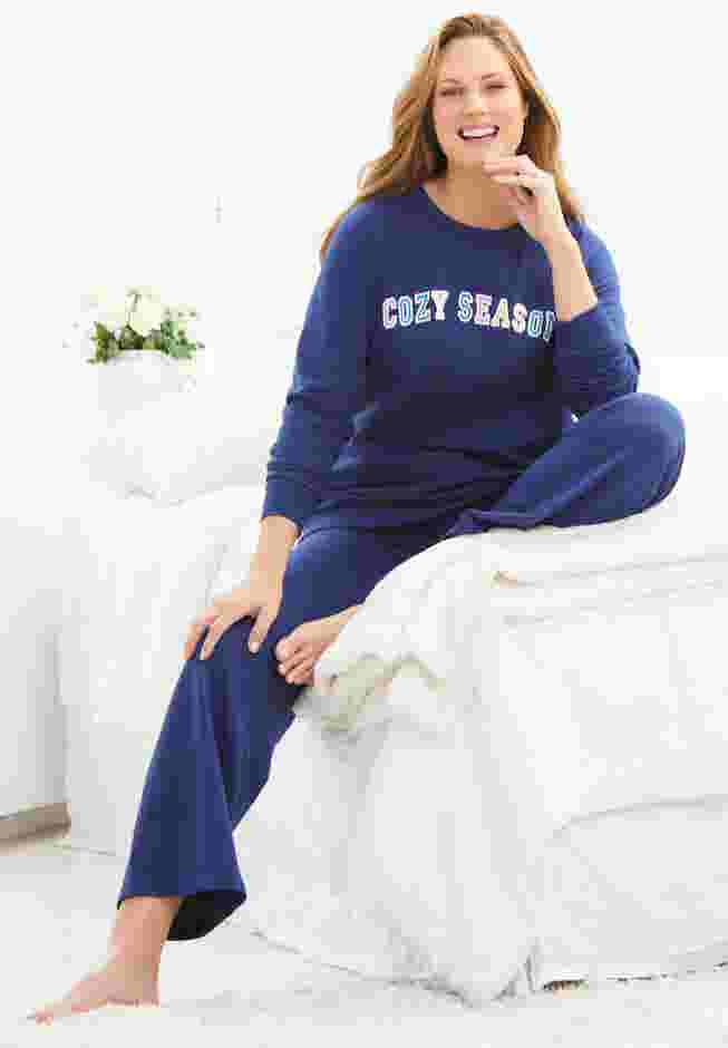 Dreams & Co.® 2-Piece Sweatshirt Set image number 3