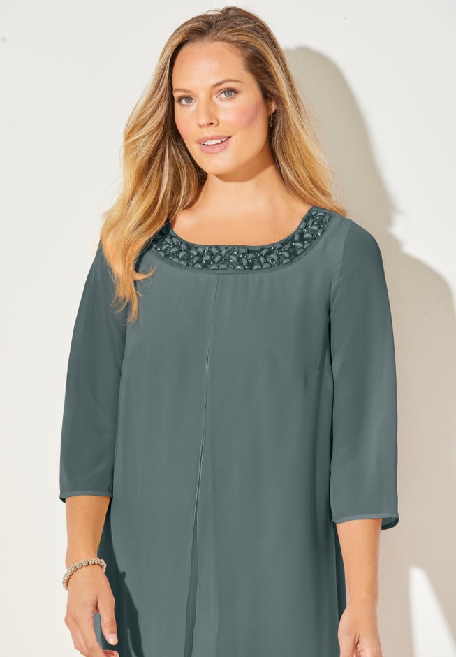 Midnight Dazzle Flyaway Dress image number 3