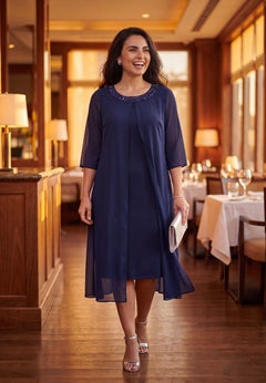 Midnight Dazzle Flyaway Dress