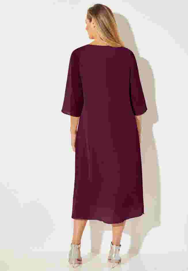 Midnight Dazzle Mesh Flyaway Dress image number 1