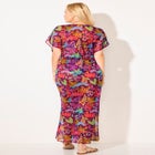  Open Front Tie-Waist Maxi Cover Up image number null