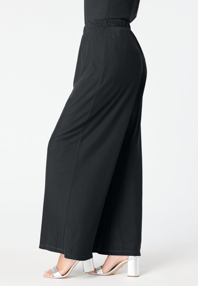 Mesh Overlay Pant image number 2