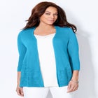 Embroidered Lace Cardigan image number null