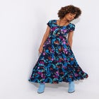 Short Sleeve Flowy Maxi Dress image number null