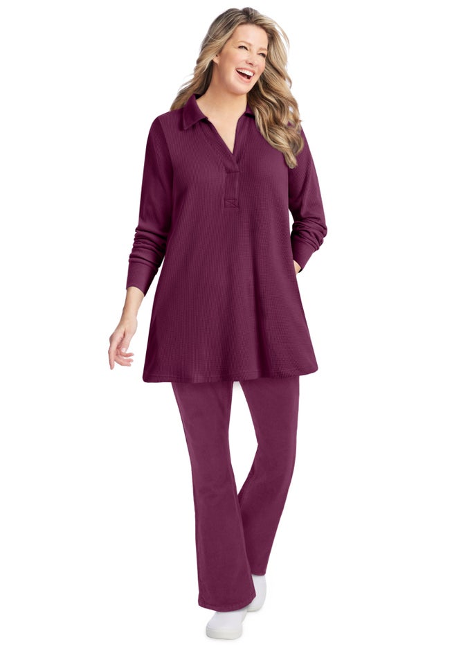 Corduroy Straight Leg Stretch Pant image number 2