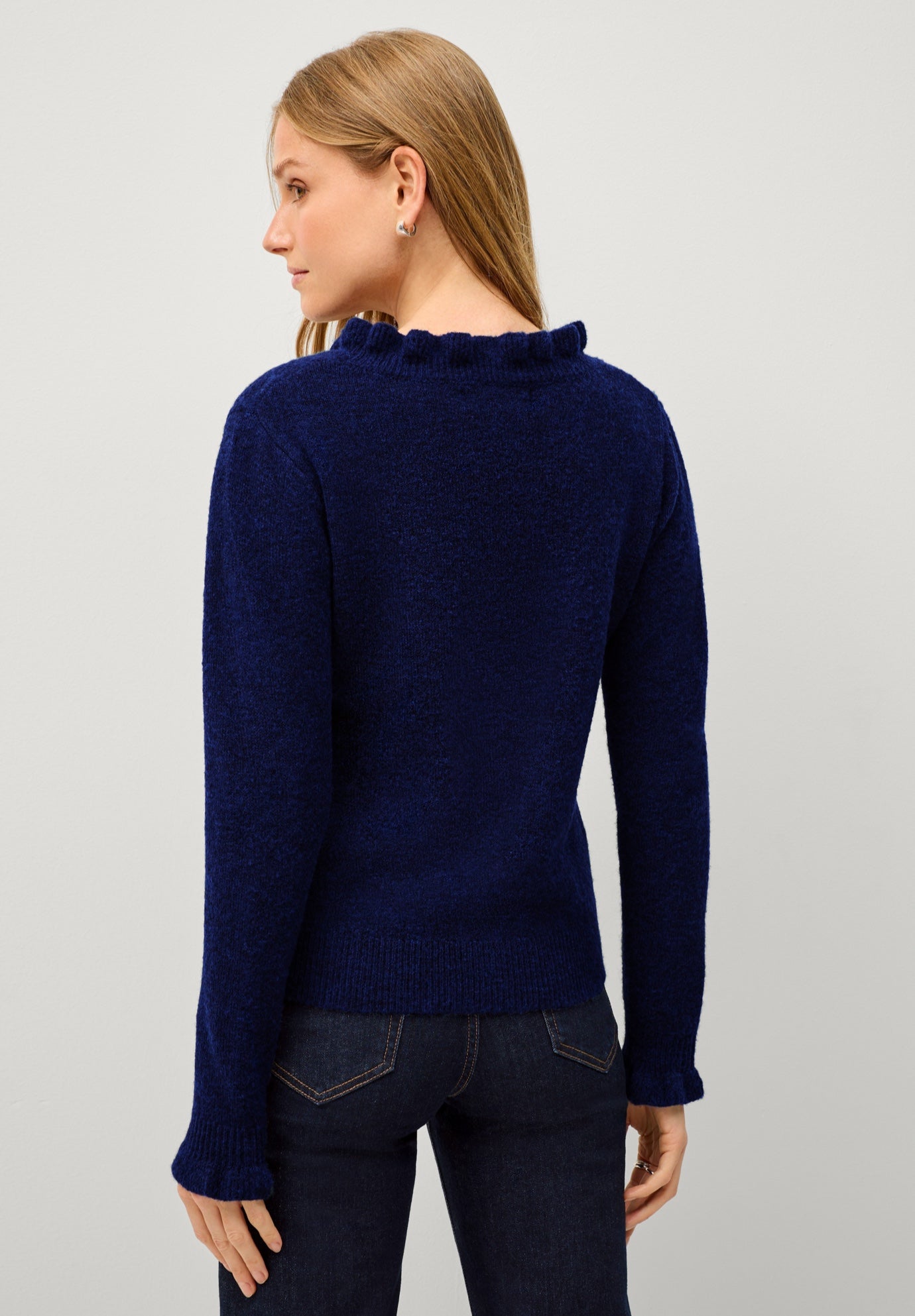 Ruffle Trim Pullover image number 1