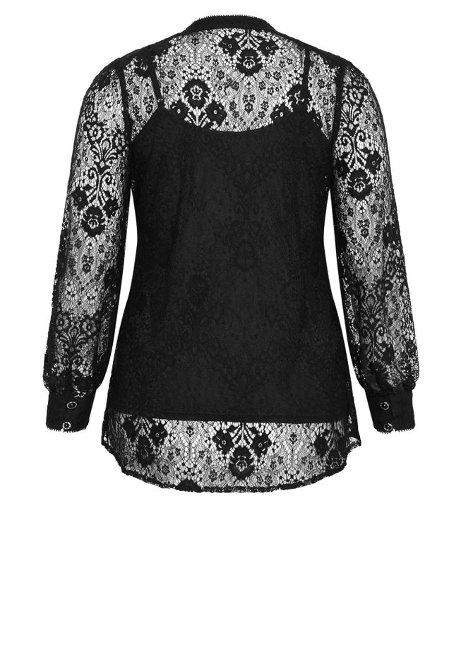 Jade Lace Shirt image number 5
