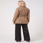 Wrap Jacket With Whipstitch Trim image number 1