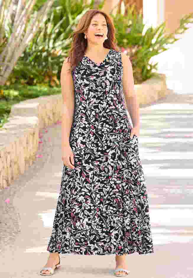 Morning to Midnight Maxi Dress (With Pockets) image number 2