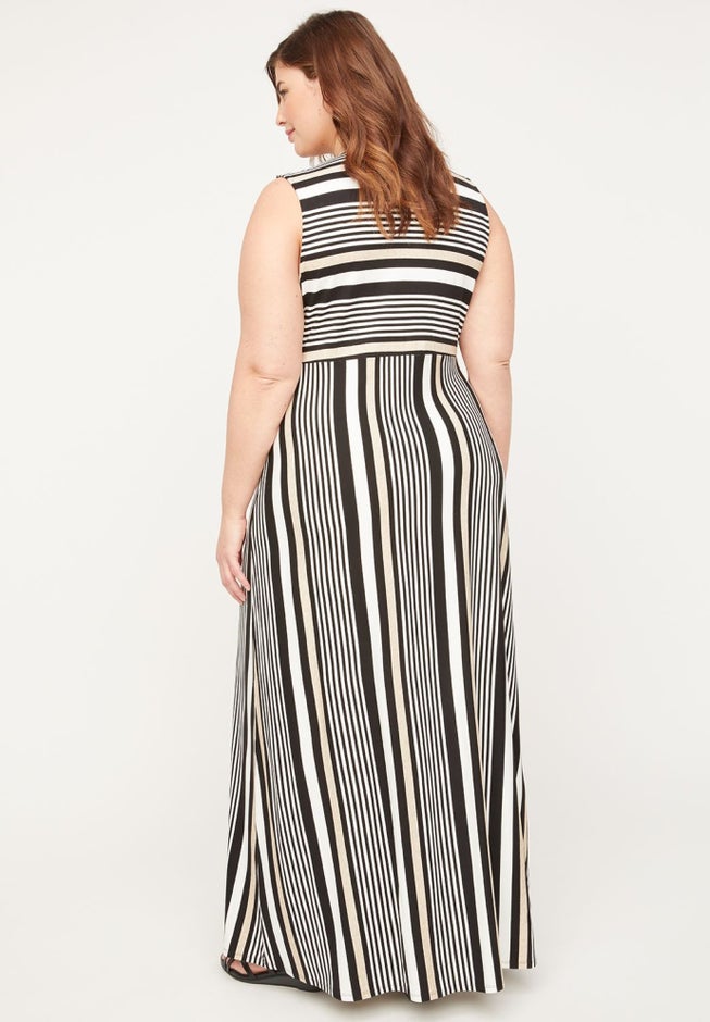 Desert Springs Wrap Maxi Dress image number null