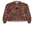 Lucia Tiered Crochet Tassel Top image number 5