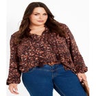 Lucia Tiered Crochet Tassel Top image number 0