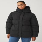 Hooded Drawstring Puffer image number 0