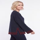 Boxy Color Block Pullover image number 2