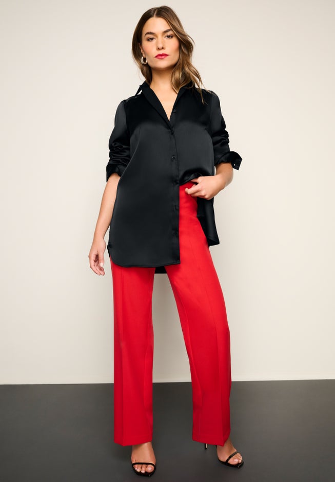 Kate Satin Blouse image number 1