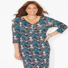 AnyWear Beaded Medallion Maxi Dress image number null