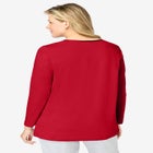 Satin Trim Sleep Tee image number 1