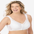 Front-Close Cotton Wireless Posture Bra image number null