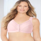 Front-Close Cotton Wireless Posture Bra image number null