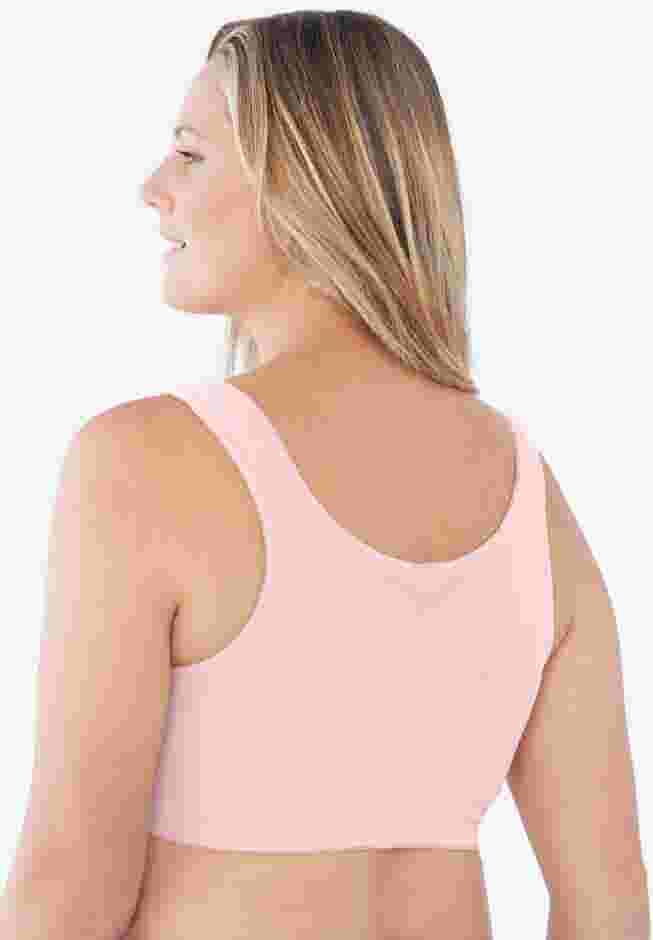 Front-Close Cotton Wireless Posture Bra image number 2