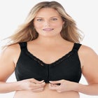 Front-Close Cotton Wireless Posture Bra image number null