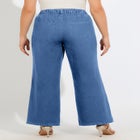Plus Size Easy-Wear Wide Leg Jean image number 1