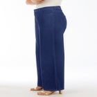 Plus Size Easy-Wear Wide Leg Jean image number 2