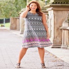 Promenade A-Line Dress image number null