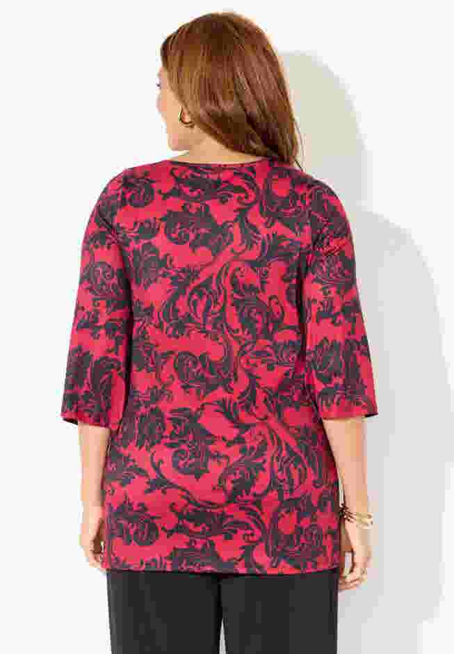 Dream Drape Embellished Kurta Tunic image number 2