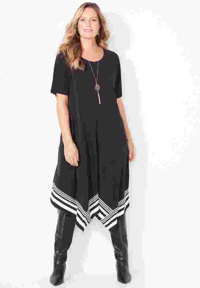 Stoneywood Stripe A-Line Dress (With Pockets) image number 0
